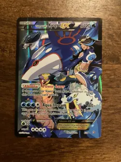 Pokemon Team Magma’s Groudon EX 15/34, Team Aqua’s Kyogre EX 6/34 MP/LP - Image 5