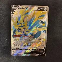 Zacian V (Shiny) Swsh292 Swsh: Sword & Shield Promo Cards Holo - Image 1