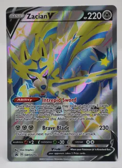 Pokemon - Zacian V (Shiny) #SWSH292 - SWSH: Sword & Shield Promo Cards Holo - Image 1