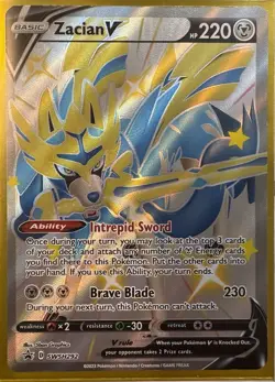 Zacian V (Shiny) Swsh292 Swsh: Sword & Shield Promo Cards Holo - Image 1