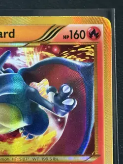2013 Pokemon Black White Plasma Storm Charizard Holo Foil Secret Rare 136/135 - Image 4