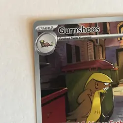 Pokemon TCG Gumshoos 153/132 Meg en Mega Evolution Illustration Rare Card - Image 4