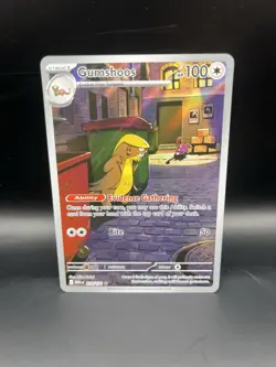 Pokemon TCG Gumshoos 153/132 Meg en Mega Evolution Illustration Rare Card - Image 1