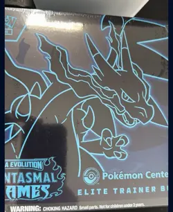 Pokemon TCG Mega Evolution Phantasmal Flames Elite Trainer Box Pokemon Center - Image 1
