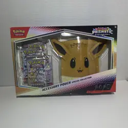 Pokemon TCG Prismatic Evolutions Eevee Accessory Pouch - Image 1