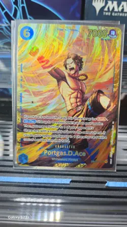 One Piece CCG Portgas.D.Ace Alternate Art OP13-119 SEC NM/M - Image 1