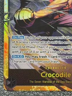 Crocodile OP14-120 (SEC) - One Piece TCG: The Azure Sea's Seven - English NM - Image 5