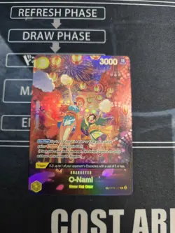 One Piece O-Nami SP Alternative Art Card OP06-101 English - Image 2