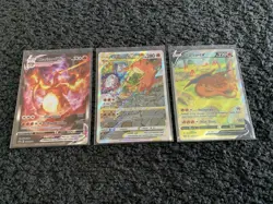 Pokemon Tcg Charizard UPC Promo Set V Vmax VSTAR SWSH260 SWSH261 SWSH262 2022 - Image 1