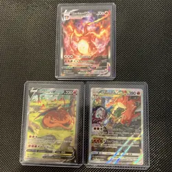Pokemon TCG Charizard UPC- V, VSTAR, VMAX Promo Set: SWSH260, SWSH261, SWSH262 - Image 1