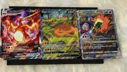 Pokemon TCG Charizard UPC Promo Set SWSH260 SWSH261 SWSH262 VMAX VSTAR V NM - Image 3