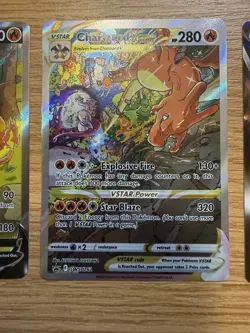 Pokemon TCG Charizard UPC Promo Set SWSH260 SWSH261 SWSH262 VMAX VSTAR V A - Image 3