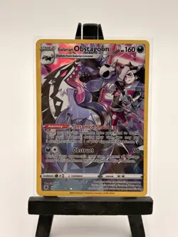 Pokemon TCG Galarian Obstagoon TG10/TG30 Astral Radiance Holo Rare - Image 1