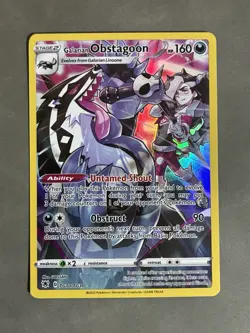 Galarian Obstagoon TG10/TG30 Swsh10: Astral Radiance Trainer Gallery Holo - PTCG - Image 1