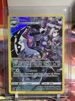 Pokemon TCG Galarian Obstagoon TG10/TG30 - Astral Radiance - Trainer Gallery - Image 1