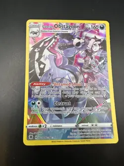 Pokemon TCG Galarian Obstagoon TG10/TG30 - Astral Radiance - Trainer Gallery - Image 1