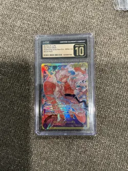 2023 One Piece Monkey D. Luffy OP05-119 Awakening of the New Era CGC PRISTINE 10 - Image 1