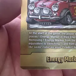 Fusion World Energy Marker E-87 Gold Manga Booster 02 Dragon Ball Card English - Image 5