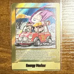 Fusion World Energy Marker E-87 Gold Manga Booster 02 Dragon Ball Card English - Image 1