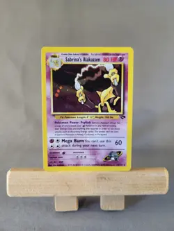 Sabrina's Alakazam - 16/132 - Gym Challenge - Holo Rare - VLP - Image 1