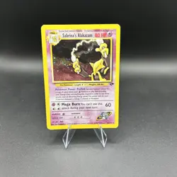 Sabrina's Alakazam 16/132 Gym Challenge Holo - Image 1