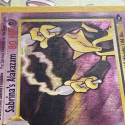 Sabrina's Alakazam - 16/132 Gym Challenge Holo Rare LP/NM Swirl - Image 4