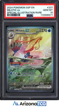 Pokemon 2024 Milotic ex 237/191 SIR Surging Sparks GEM MINT PSA 10 - Image 1