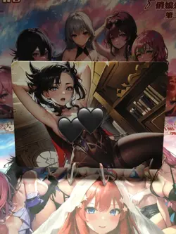 Beautiful Waifu Card Goddess Story CCG Anime Waifu Double Sided - Image 1