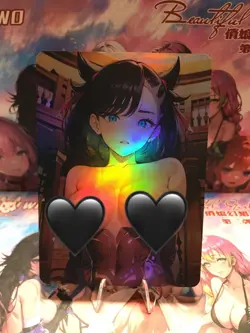 Beautiful Waifu Card Goddess Story CCG Anime Waifu Double Sided - Image 2