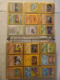 Pokemon Card Collection Binder old cards Team rocket, jungle, base set and more - Image 4