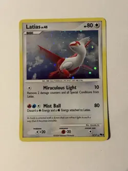 Latias - 3/17 - Holo Rare NM Promo Pokemon Card Promo Pop Series 7! - Image 2