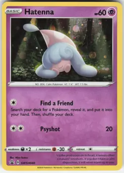 Hatenna - Promo SWSH: Sword & Shield Promo Cards SWSH040 LP-LP - Image 1