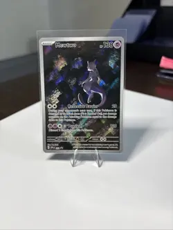 Pokemon Mewtwo SVP 052 NM Black Star Promo Scarlet and Violet Card VERY NICE - Image 1