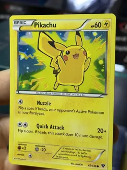 Pikachu 42/146 XY Base 2014 Movie Promo Holo Rare Pokemon Card TCG - Image 4