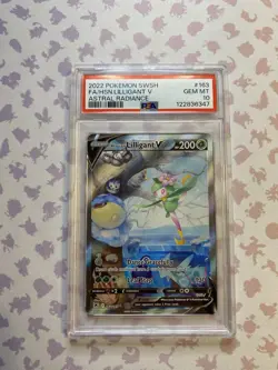 Pokemon TCG Hisuian Lilligant v Astral Radiance Ultra Rare Card 163/189 PSA 10 - Image 1