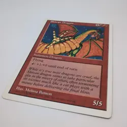 MTG Magic The Gathering - Shivan Dragon - Oversized 6x9 Promo Card EX - Image 4
