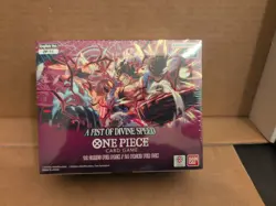 One Piece Card Game A Fist Of Divine Speed OP-11 Booster Box Sealed Bandai - Image 1