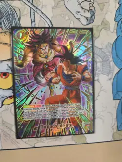 Dragon Ball Fusion World Ultimate Battle Top 8 Prize Card Threads Of Fate - Image 1