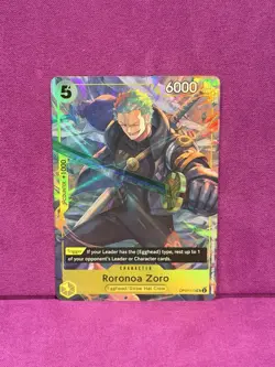 Roronoa Zoro (Illustration Box Vol.3) OP07-113 One Piece Promotion Cards Foil - Image 1