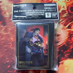 ONE PIECE Card Game Official Card Sleeve Limited Edition Vol.3 Crocodile 70pcs - Image 1