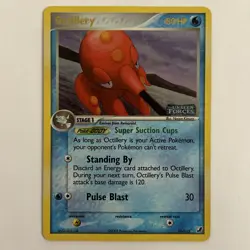 Pokemon Tcg EX Unseen Forces Octillery 10/115 Reverse Holo Rare Stamped LP Card - Image 1