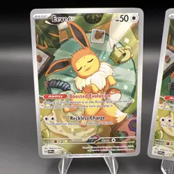 2 Card Deal! Pokemon Eevee 173 Sv: Scarlet & Violet Promo Cards Holo Rare NM! - Image 2