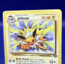 Pokemon TCG Jolteon Jungle 20/64 Regular Rare Non-Holo Card - Image 2