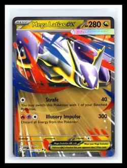 💥 Mega Latias ex - 100/132 - Double Rare Holo - Mega Evolutions - Pokemon Card - Image 1