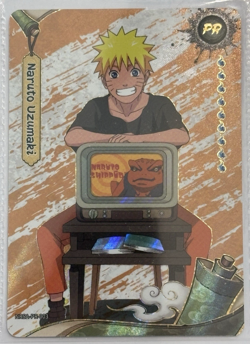 Naruto Uzumaki Naruto Shippuden PSA Magazine Promo Card Sealed - Image 1