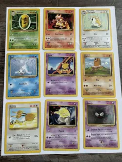 Lot Of 37 Vintage Pokemon Cards. Base Set /102 - No Duplicates. Nice Condition - Image 3