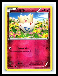 💥 Togepi Reverse Holo 43/108 Roaring Skies Pokemon Card Tcg Ccg 2015 - Image 1
