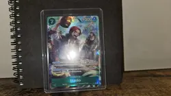 Shanks OP14-027 Alternate Art Azure Sea's Seven One Piece Card English - Image 2
