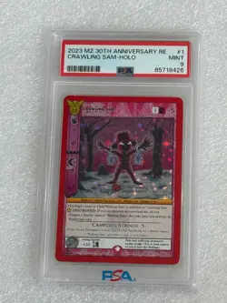 PSA 9 Metazoo 30th ANNIVERSARY CRAWLING SAM SEANCE HOLO 2023 tcg card pokemon - Image 1