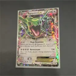 Pokemon Rayquaza EX Promo Holo Card XY66 XY Dragon HP170 Aeroscream - Image 1